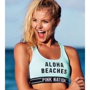 VS PINK Aloha Beaches Sports Bra